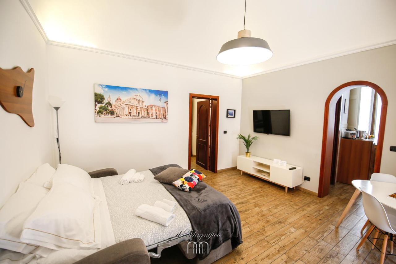 Il Magnifico Apartment Catania-Fontanarossai nemzetközi repülőtér Kültér fotó